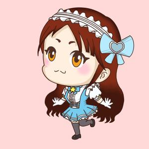 健房 (af-kenbou)さんのメイドの2等身キャラクターへの提案