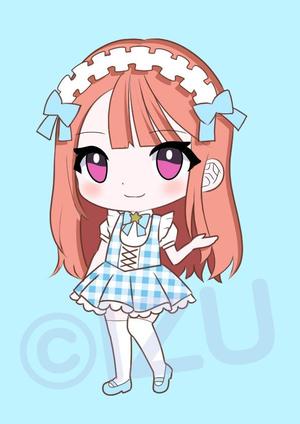 銀河たぬき (sayamimu)さんのメイドの2等身キャラクターへの提案