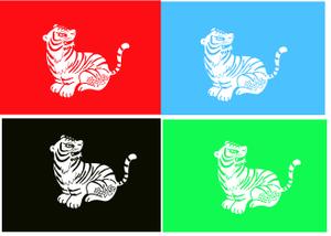 小田　一郎 (ichannel16)さんの白虎　中国風イラストへの提案