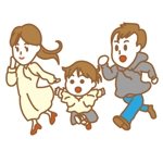 てんざる (tenzaru)さんの家族写真のイラストへの提案