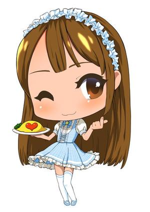 Naphy. (Naphy)さんのメイドの2等身キャラクターへの提案