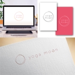 Hi-Design (hirokips)さんのヨガスタジオ「yogamoon」のロゴへの提案