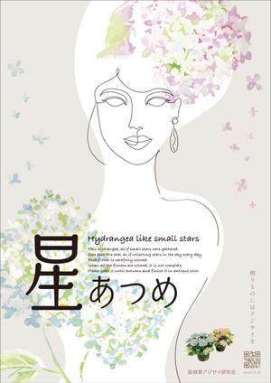 Y.design (yamashita-design)さんの母の日用アジサイ鉢物品種ポスターデザインへの提案