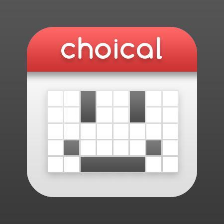 MtFlyさんのiPhoneアプリ「 choical 」のアイコン作成依頼への提案