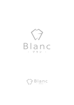 Tee (lemon8d)さんのホワイトニングサロン「Blanc-ﾌﾞﾗﾝ-」のロゴ制作依頼への提案