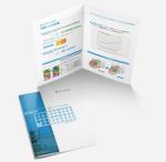 AMALGAM  (AMALGAM)さんのエアコンの省エネフィルター「冷暖くん」商品パンフレットのベースデザインへの提案