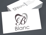 長谷川映路 (eiji_hasegawa)さんのホワイトニングサロン「Blanc-ﾌﾞﾗﾝ-」のロゴ制作依頼への提案
