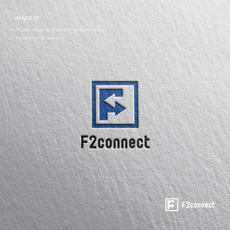 doremi (doremidesign)さんの営業代行業「F2connect」のロゴ（製造主体）への提案