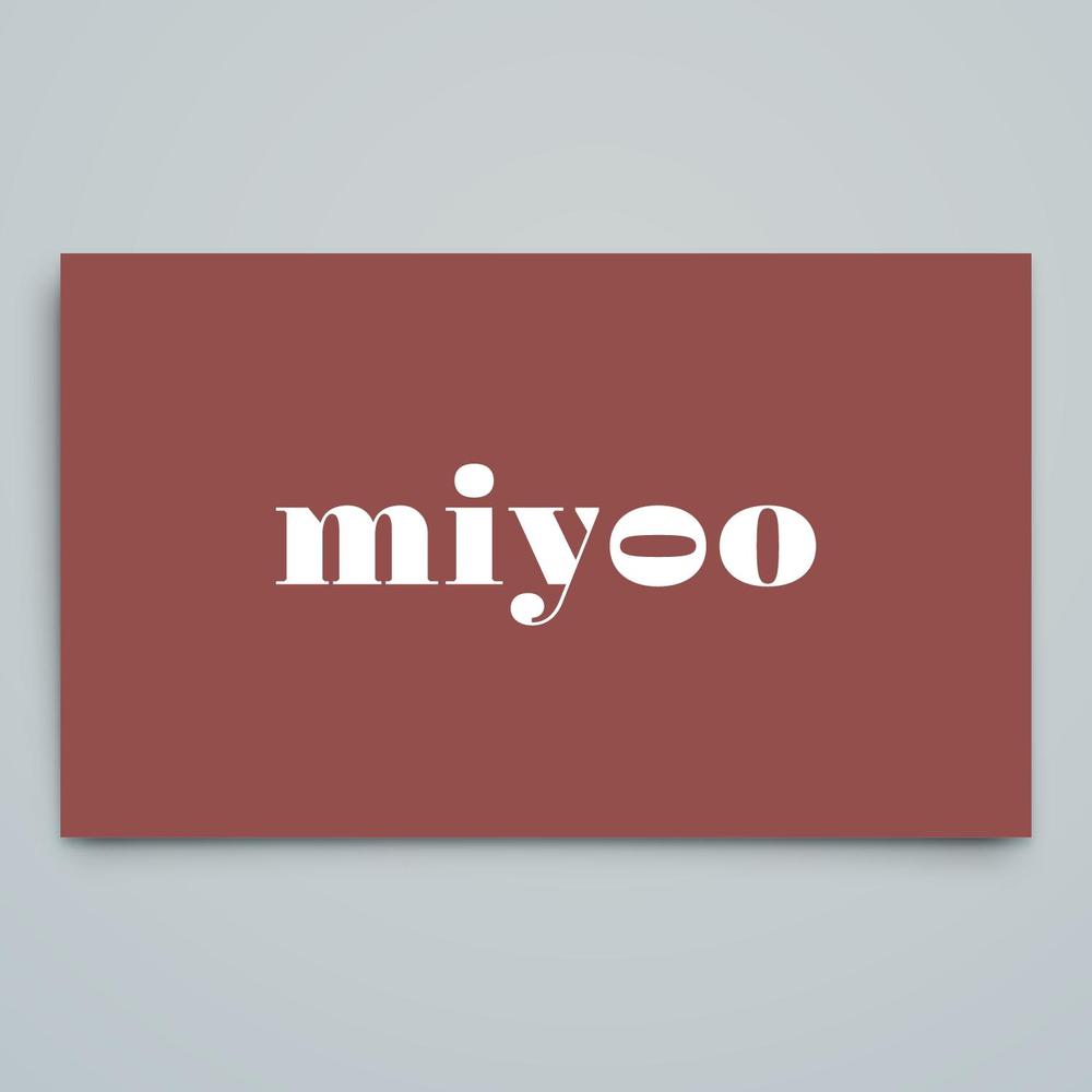 和菓子サブスクサービス「miyoo」のロゴ