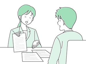 4〇5（よんまるご） (you-)さんの結婚相談所の記事内に使用するのベクターイラストへの提案