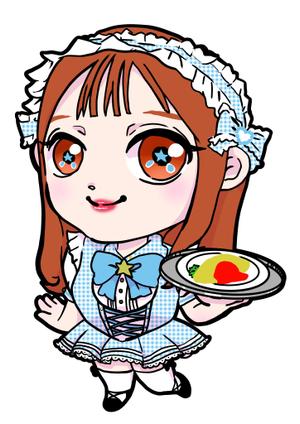 しみしみ (itimatu5label)さんのメイドの2等身キャラクターへの提案