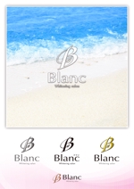 スイーズ (Seize)さんのホワイトニングサロン「Blanc-ﾌﾞﾗﾝ-」のロゴ制作依頼への提案