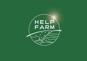 masami designer (masa_uchi)さんの自然食品を扱う会社「HELP」が運営する自社農場「HELP FARM」のロゴマーク作成への提案