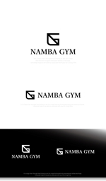 魔法スタジオ (mahou-phot)さんのスポーツジム  (NAMBA GYM) のロゴへの提案