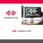 angie design (angie)さんのスポーツジム  (NAMBA GYM) のロゴへの提案