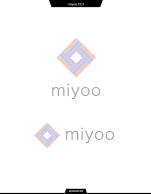 queuecat (queuecat)さんの和菓子サブスクサービス「miyoo」のロゴへの提案