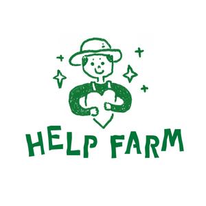 おそば (potapotaink)さんの自然食品を扱う会社「HELP」が運営する自社農場「HELP FARM」のロゴマーク作成への提案