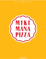 queuecat (queuecat)さんのキッチンカー（移動販売車）「MIKI MANA PIZZA」のロゴへの提案