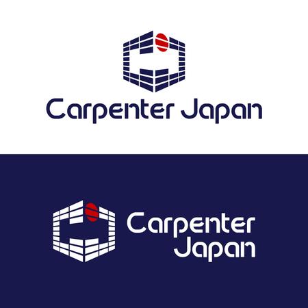 StageGang (5d328f0b2ec5b)さんの大工、建設業の会社（株）カーペンタージャパンのロゴへの提案