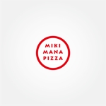 tanaka10 (tanaka10)さんのキッチンカー（移動販売車）「MIKI MANA PIZZA」のロゴへの提案