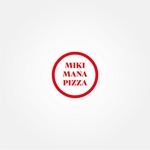 tanaka10 (tanaka10)さんのキッチンカー（移動販売車）「MIKI MANA PIZZA」のロゴへの提案