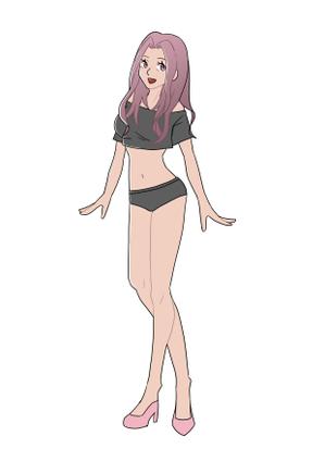okome030さんの【継続依頼あり】エステサロン「ベルフィオーレ」のイメージキャラクター作成をお願いします。への提案