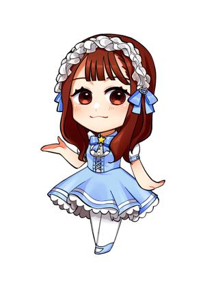 むぎまろ (mugimaro35)さんのメイドの2等身キャラクターへの提案