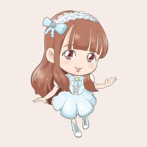 しぶやあきら (shibuyaakira)さんのメイドの2等身キャラクターへの提案