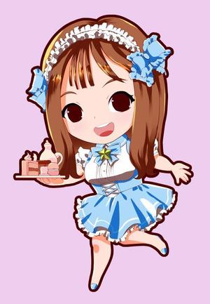 VANI_CRE (northern_neet)さんのメイドの2等身キャラクターへの提案