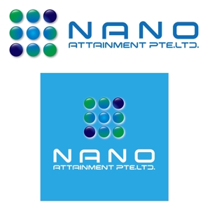FISHERMAN (FISHERMAN)さんの「Nano Attainment Pte. Ltd.」のロゴ作成への提案
