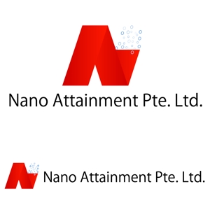 noramimiさんの「Nano Attainment Pte. Ltd.」のロゴ作成への提案