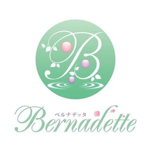 perles de verre (perles_de_verre)さんの「Bernadette　ベルナデッタ」のロゴ作成への提案