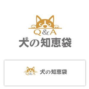 MASUKI-F.D (MASUK3041FD)さんのブログサイト「犬の知恵袋」ロゴへの提案