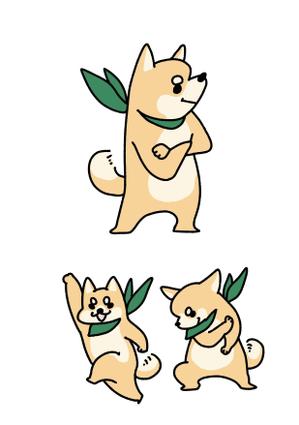 ノモト (cheshire_cw)さんのかわいい柴犬（ワンちゃん）の企業イメージキャラクターデザインを募集への提案