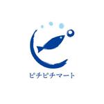 D.I.Y. (Design_Ya)さんの水揚げした鮮魚を、翌日配送するECサイト、ピチピチマートのロゴへの提案