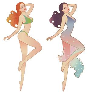 りつ (ribe)さんの【継続依頼あり】エステサロン「ベルフィオーレ」のイメージキャラクター作成をお願いします。への提案