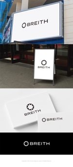 FUNCTION (sift)さんのパーソナルトレーニングジム「BREITH」のロゴへの提案
