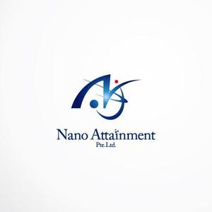 さんの「Nano Attainment Pte. Ltd.」のロゴ作成への提案