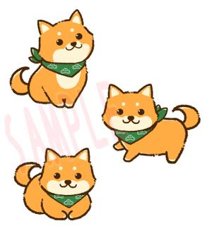 凜 (chishrecat)さんのかわいい柴犬（ワンちゃん）の企業イメージキャラクターデザインを募集への提案