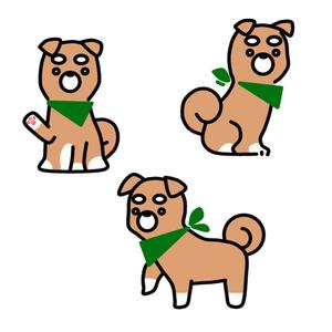 サタケシンイチロウ (sswagyu627)さんのかわいい柴犬（ワンちゃん）の企業イメージキャラクターデザインを募集への提案