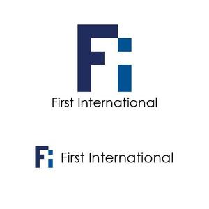 祝 真人 (holy1248)さんの貿易商社「株式会社ファーストインターナショナル」のロゴへの提案