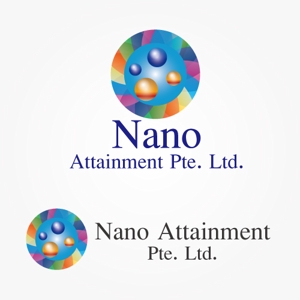 coco design (tomotin)さんの「Nano Attainment Pte. Ltd.」のロゴ作成への提案