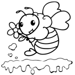 shiorie (rieshio0425)さんの蜂のグラフィックイラストへの提案