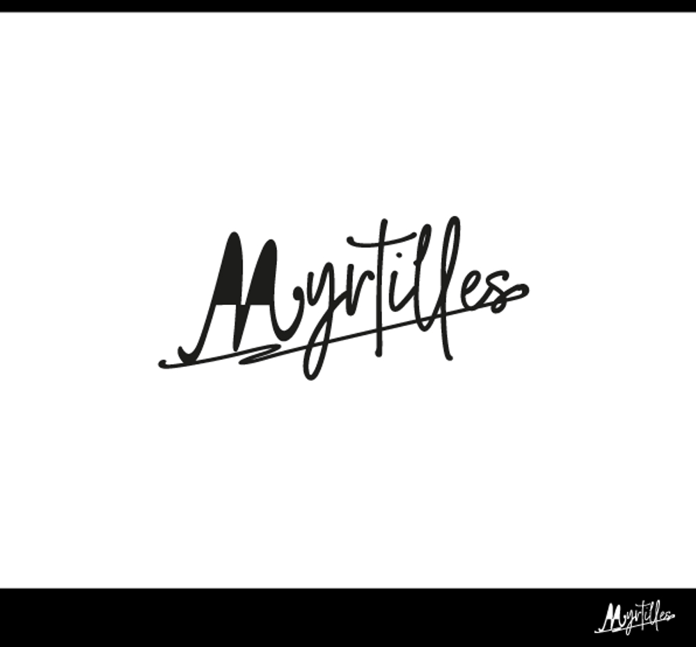 アパレルショップサイト「ミルティーユ」のロゴ