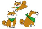 SQ_DESIGN　 (SQ_DESIGN)さんのかわいい柴犬（ワンちゃん）の企業イメージキャラクターデザインを募集への提案