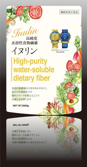 birz (birz)さんの食物繊維イヌリンのパッケージのリニューアルデザインへの提案
