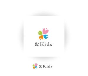 KOHana_DESIGN (diesel27)さんの障害児通所支援事業「＆ｋｉｄｓ」のロゴへの提案