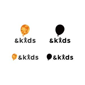 BUTTER GRAPHICS (tsukasa110)さんの障害児通所支援事業「＆ｋｉｄｓ」のロゴへの提案
