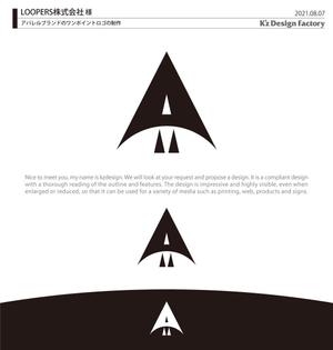 K'z Design Factory (kzdesign)さんのアパレルブランドのワンポイントロゴの作成への提案