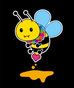 SANTABUNNY (KUDODESIGN)さんの蜂のグラフィックイラストへの提案